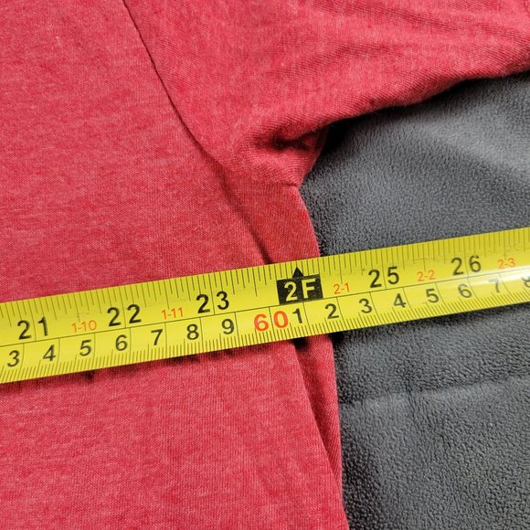 Well Worn Los Angeles Number 1 Dad Mens 2XL Red Short Sleeve T Shirt Casual - Picture 6 of 8